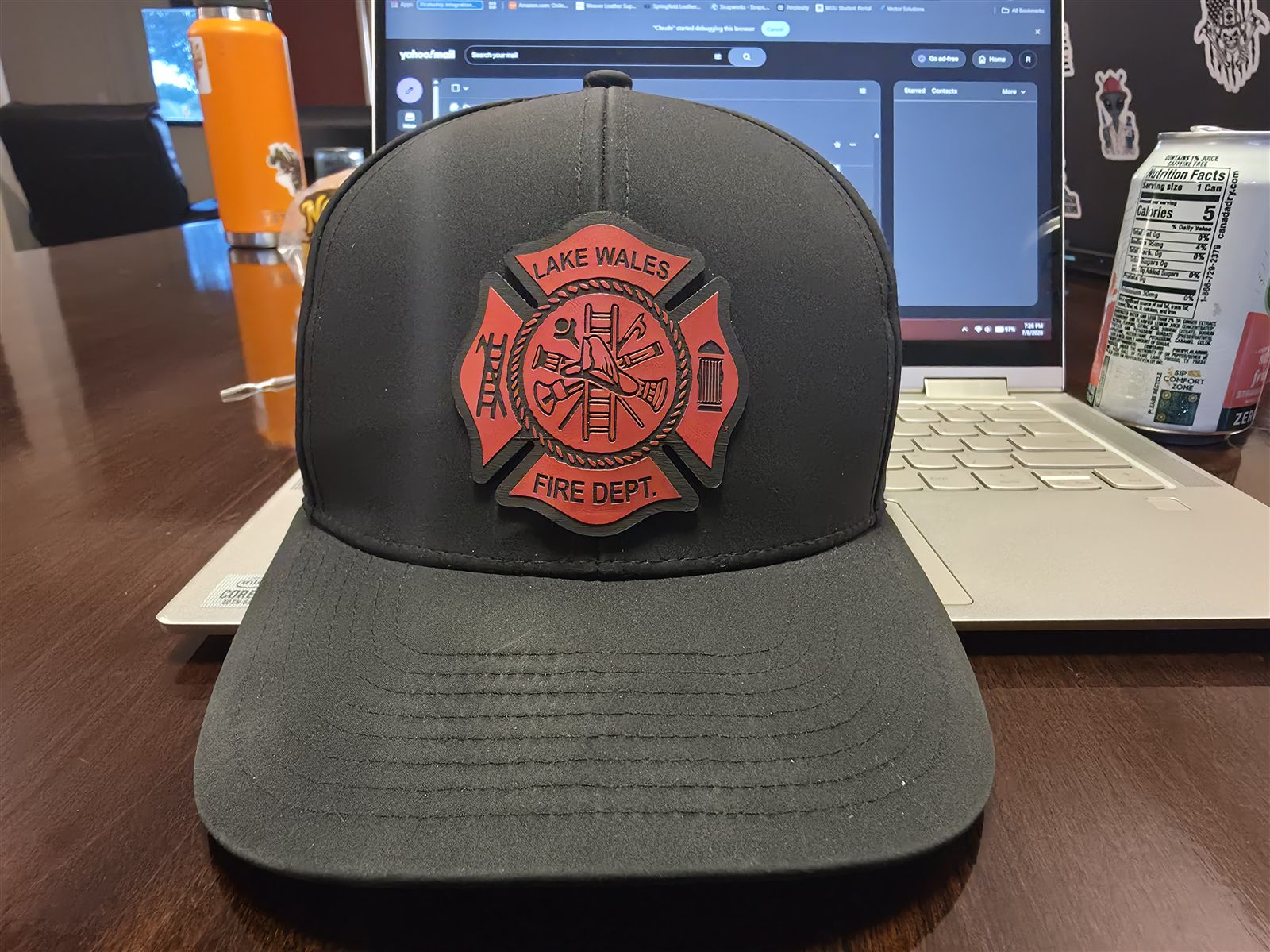 Leather Patch Hat